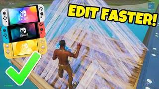 How To EDIT FASTER On Nintendo Switch Double Your Editing Speed Editing Tutorial  Tips amp Tricks [upl. by Kcirtapnaes]