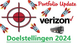 Beleggings Portfolio Doelstellingen 2024 [upl. by Rushing745]