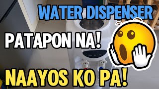 WATER DISPENSER DIY REPAIR  PATAPON NA NAAYOS KO PA [upl. by Nahn]