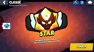 LE LIVE SARRETE QUAND JE SUIS STAR SUR BRAWL STARS [upl. by Adnoluy114]