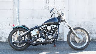 1977 FXE HARLEY DAVIDSON SHOVELHEAD RIGID [upl. by Latrina277]