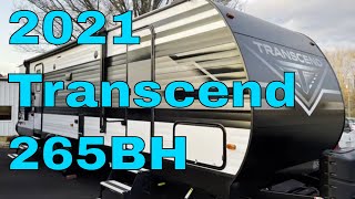 New Updated 2021 GRAND DESIGN TRANSCEND XPLOR 265BH Travel Trailer w Bunk Beds Dodd RV Review [upl. by Drolyag]