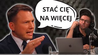 Mentzen ZŁOMUJE Kubę Wojewódzkiego na żywo [upl. by Ilyk]