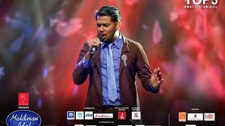 Fennaathee Balanya  Hamoodh on Maldivian Idol S2 Top 5 [upl. by Haggar]