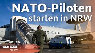 Ein Tag auf der NATO Air Base in Geilenkirchen  WDR Aktuelle Stunde [upl. by Lohrman645]