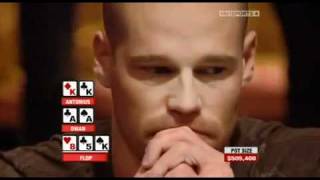 durrrr AA vs Patrik Antonius KKthe holdem nightmare [upl. by Nemsaj788]