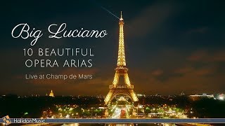 Luciano Pavarotti  10 Beautiful Opera Arias  Live Performance in Paris [upl. by Davidson]