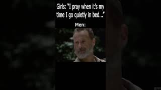 Its The Unavoidable Urge To Somehow Die Defending Your Family shorts memes thewalkingdead [upl. by Eba]