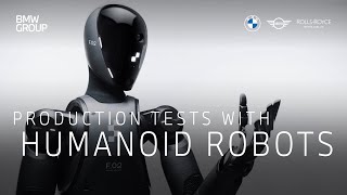 Humanoid Figure 02 robots tested at BMW Group Plant Spartanburg [upl. by Franzen]