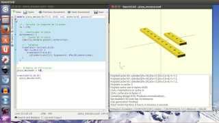 Tutorial Diseñando piezas con Openscad II 128 [upl. by Iosep783]