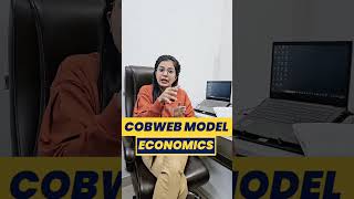 Cobweb Model Economics in Hindi shorts [upl. by Steel]