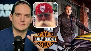 Harley Davidson Responds to Massive Backlash After Going Woke [upl. by Lahcym545]