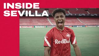 INSIDE SEVILLA  Der Tag vor dem Champions LeagueAuftakt [upl. by Atinauj]