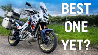 An Africa Twin for the road First ride on the 2024 Honda Africa Twin Adventure Sports [upl. by Grenier822]