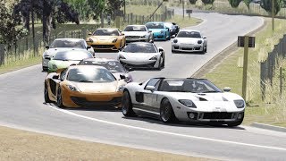 McLaren 570 S Race on Country Side Roads  Assetto Corsa [upl. by Sessler]