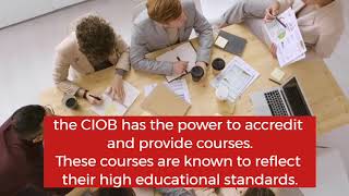 Benefits of getting a CIOB Membership [upl. by Beora]