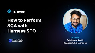 How to Perform SCA Scanning with Harness STO  Code Repository Scanning [upl. by Ahsurej964]