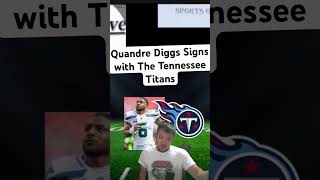 Quandre Diggs Signs with The Tennessee Titans [upl. by Manouch]