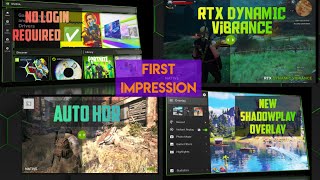 FIRST IMPRESSIONSREVIEW ON THE NEW NVIDIA APP ALL IN ONE RTX DYNAMIC BOOST AUTO HDR AND MORE [upl. by Hakon]