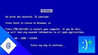 Blue Screen Simulator Plus [upl. by Syl344]