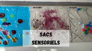 Sacs sensoriels Activité Montessori activité 12 ans [upl. by Aihcsrop]