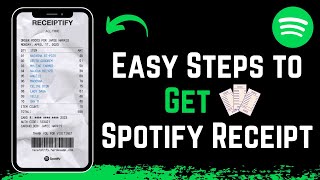 How to Get Spotify Receipt [upl. by Abra]