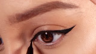 LA MEILLEURE ASTUCE POUR UN EYELINER PARFAIT POUR TOUTES FORMES DE YEUX [upl. by Hearsh292]