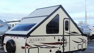 2017 Forest River Rockwood Premier A212HW [upl. by Atekehs]