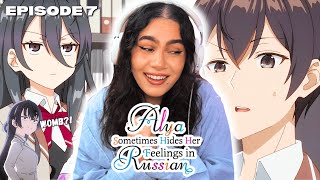 AYANO 😂  ALYA SOMETIMES HIDES HER FEELINGS IN RUSSIAN EPISODE 7 REACTION [upl. by Bow]