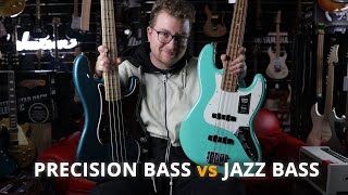 Precision Bass VS Jazz Bass ¿Cuál es mejor para tí 🎸  Musicopolix [upl. by Mera]