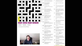 How Is This Possible A Crossword With No Letter E Anywhere [upl. by Nimrac]