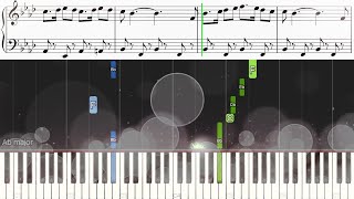 Faccetta Nera  Piano Tutorial  Sheet Music [upl. by Trahern]