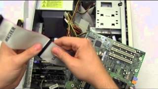 Computer Doctor IDE Internal Hard Drive Installation [upl. by Laitselec]