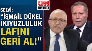 Abdulkadir Selvi ve İsmail Dükel arasında sert tartışma A Selvi quotYazıklar olsun sanaquot [upl. by Yespmed520]