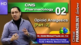 CNS Pharmacology Ar  02  Opioid analgesics Part 2 [upl. by Inaffit]