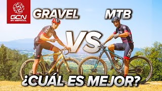 Gravel vs Mtb  ¿Cuál es mejor y más rápida [upl. by Swiercz]