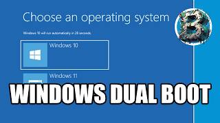 Dual Boot Windows 11 and Windows 10 [upl. by Caye]