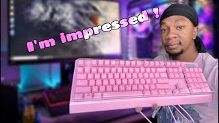 Razer Blackwidow V3  Gaming Keyboard  Unboxing amp review Quartz [upl. by Netsrijk]