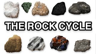 THE ROCK CYCLE in 3 minutes [upl. by Holey]