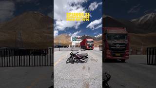 P1 Going to Khunjerab Pass from Sost on a CD 70 travel solo minivlog [upl. by Acinad286]