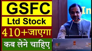 GSFC stock क्या करें GSFC Share Latest News GSFC Share Target Share Technical Chart Analysis [upl. by Uke]