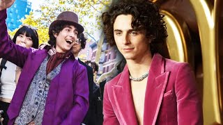 Four Arrested at Timothée Chalamet Look Alike Contest [upl. by Eleda]