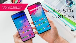 Samsung Galaxy S10 Plus vs S10 5G [upl. by Animaj]