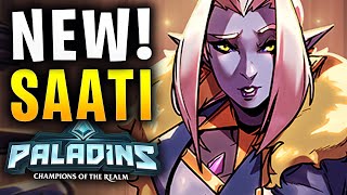 SAATI REWORK SURPRISED ME  Paladins Gameplay Build [upl. by Anatlus]