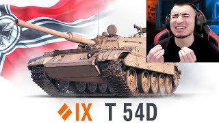 T 54D  ТАНК ДOДИK Честный Обзор Новинки [upl. by Euqinor383]