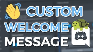 CUSTOM Welcome Message in Your Discord Community with Carlbot [upl. by Truelove]