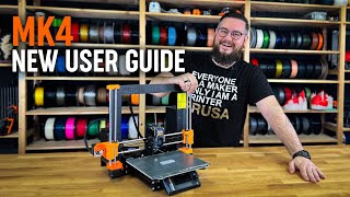 New User Guide  Original Prusa MK4 [upl. by Yot]