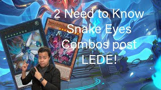 2 New Snake Eyes Combos You Need To Know [upl. by Candide229]