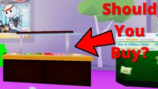 IS THE SALAD BAR WORTH IT  ROBLOX MY RESTAURANT [upl. by Elocel789]