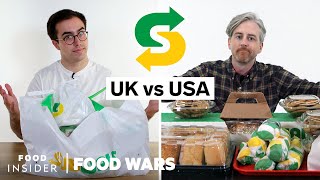 US vs UK Subway  Food Wars [upl. by Mortimer]